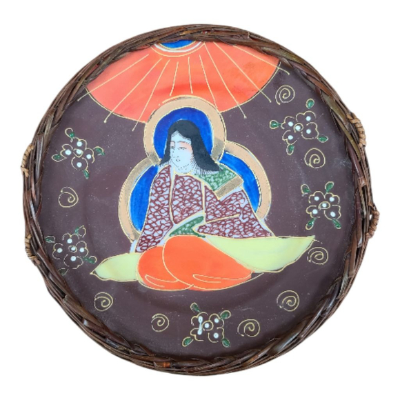 Unbranded Other - Vintage Satsuma Hand-Painted Wall Plate 12"